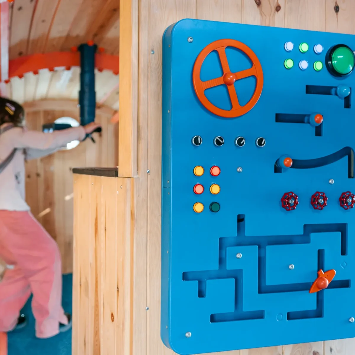 Detalle del playground Zitron en Zenia Boulevard