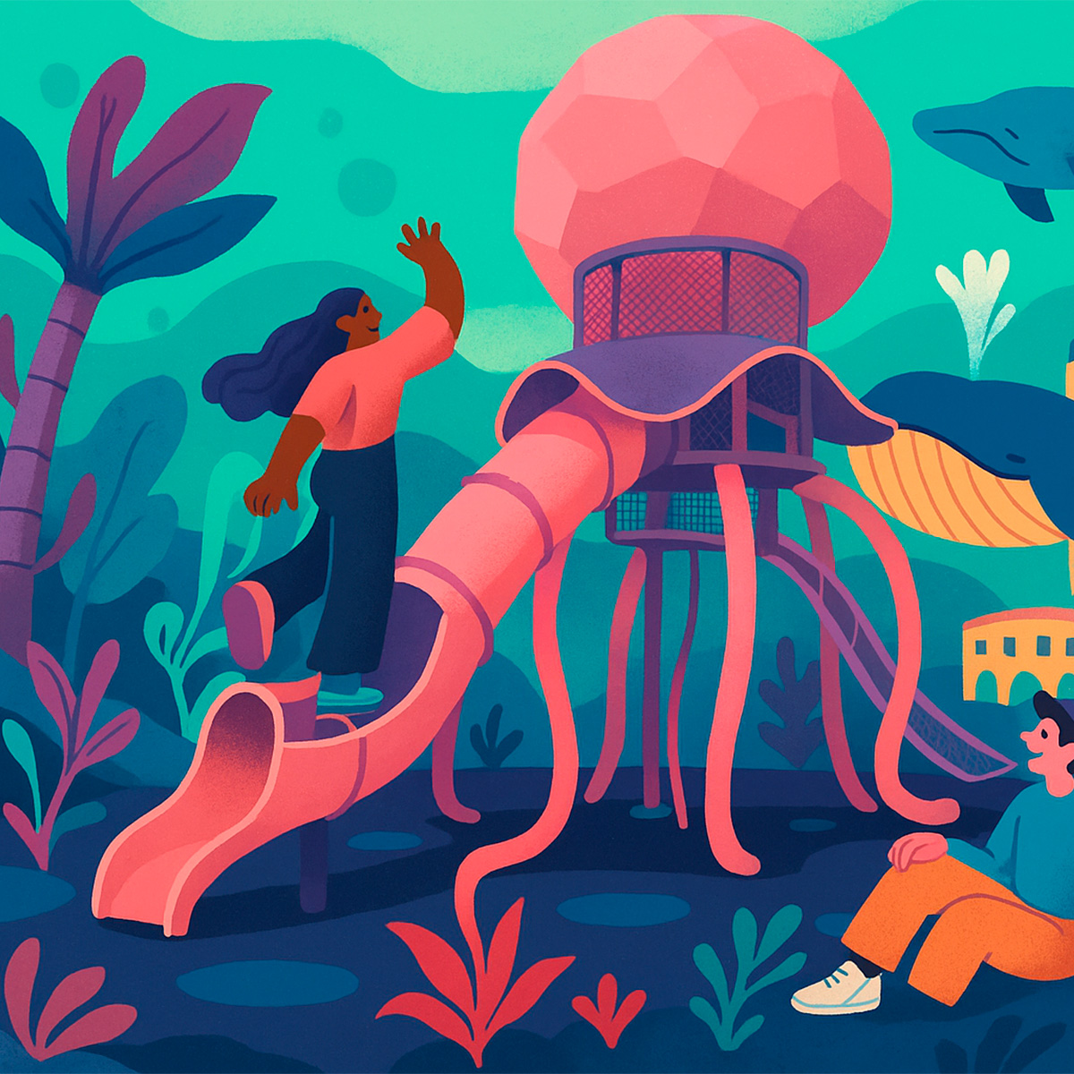 Ilustración del playground Jellyplay