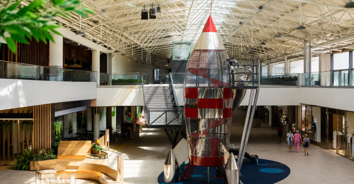 ¿Es rentable instalar un playground en un centro comercial?